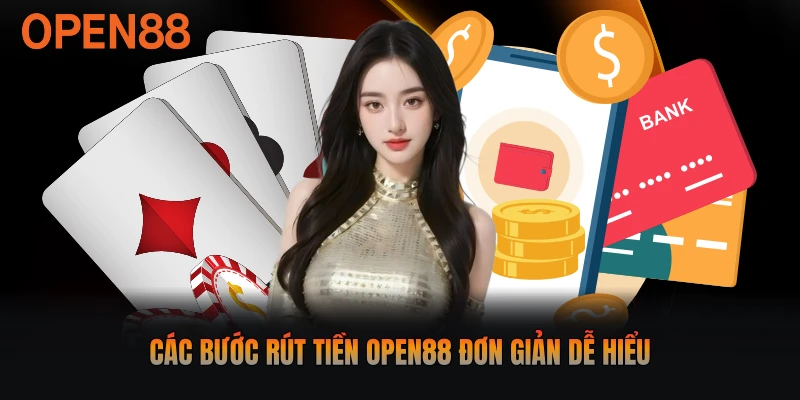 Các bước rút tiền Open88 đơn giản dễ hiểu