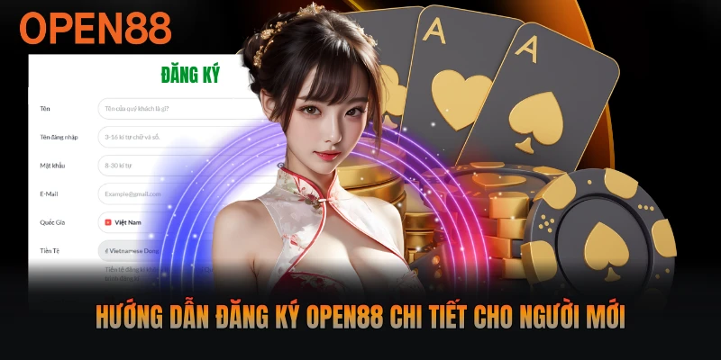 Hướng dẫn đăng ký Open88 chi tiết cho người mới