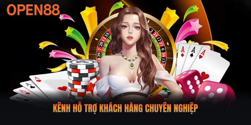 Kênh hỗ trợ khách hàng chuyên nghiệp