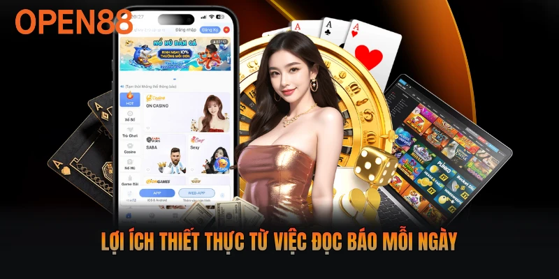 Lợi ích thiết thực từ việc đọc báo mỗi ngày